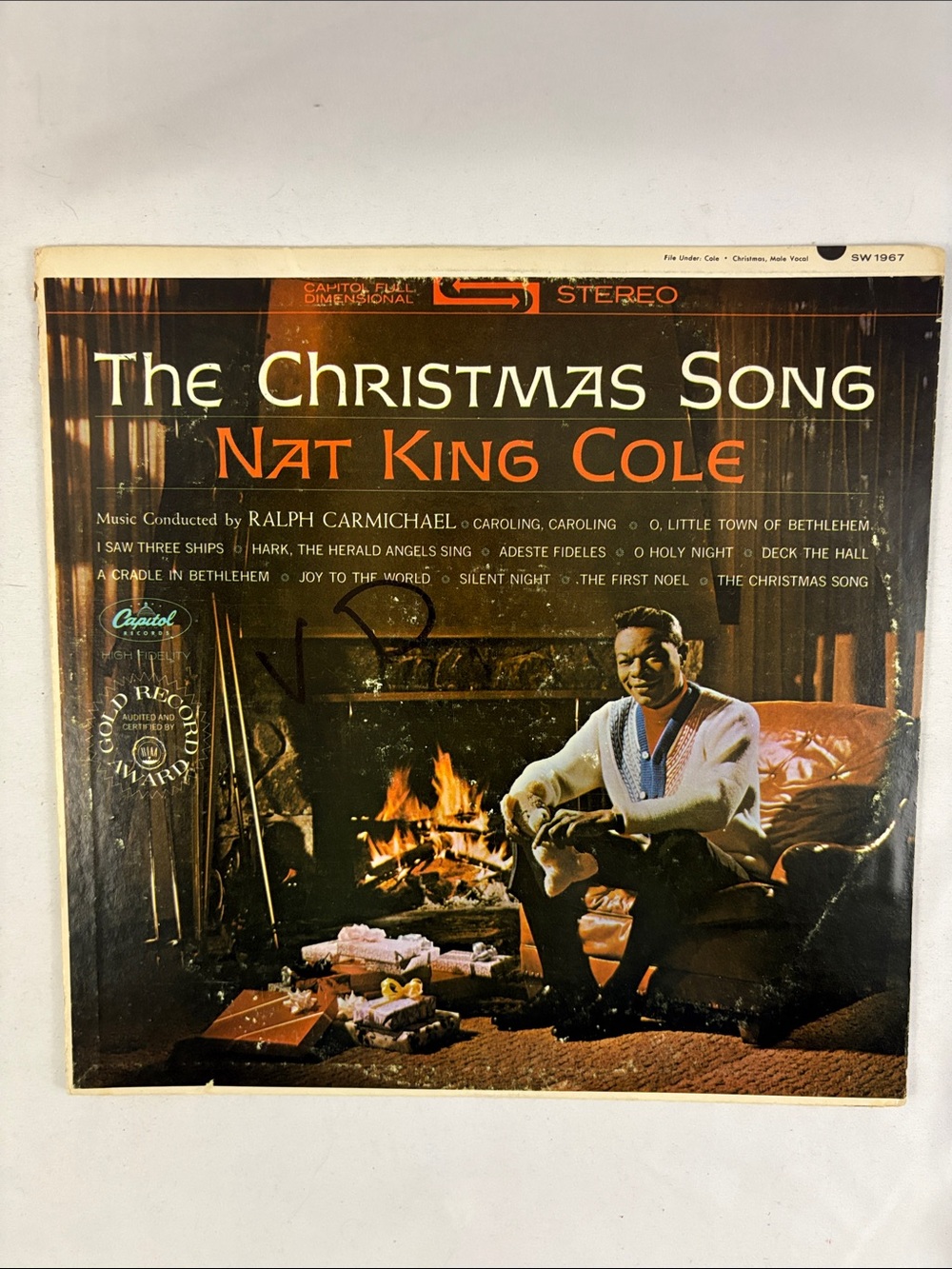 Nat King Cole - “The Christmas Song” Vinyl LP Record